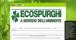 Desktop Screenshot of ecospurghi.eu