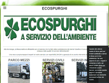 Tablet Screenshot of ecospurghi.eu